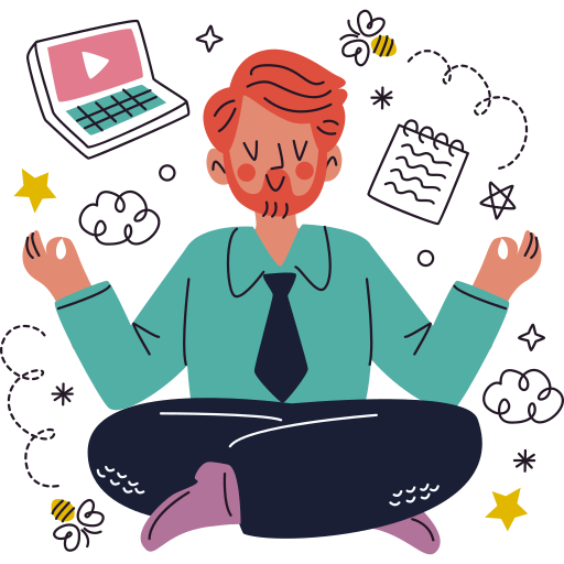 meditación gratis sticker