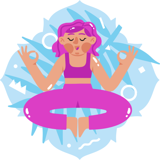 yoga gratis sticker