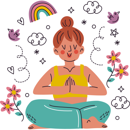 Meditation Stickers - Free people Stickers