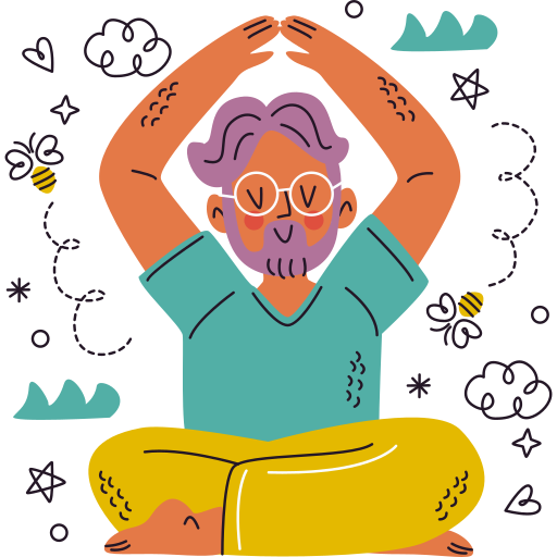 meditación gratis sticker