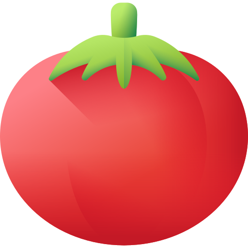 Tomato 3D Color icon