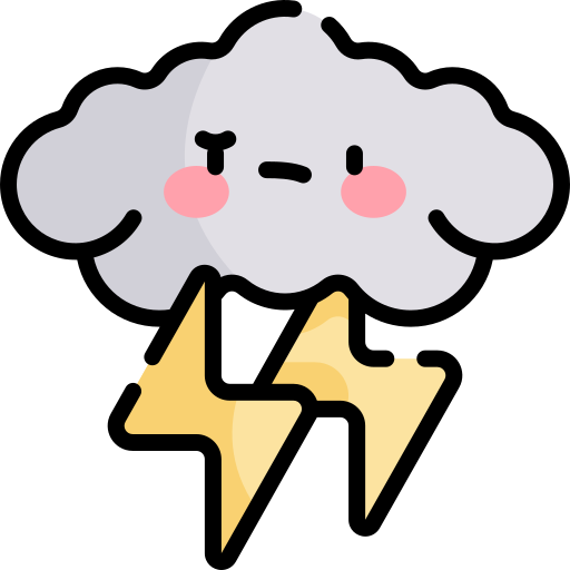 Thunder free icon Thunder free icon