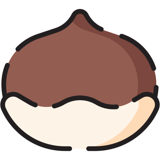 castaña icono gratis