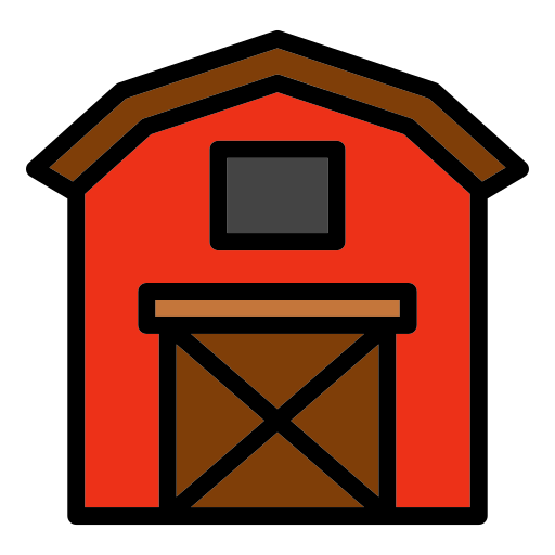 Barn Generic Outline Color icon