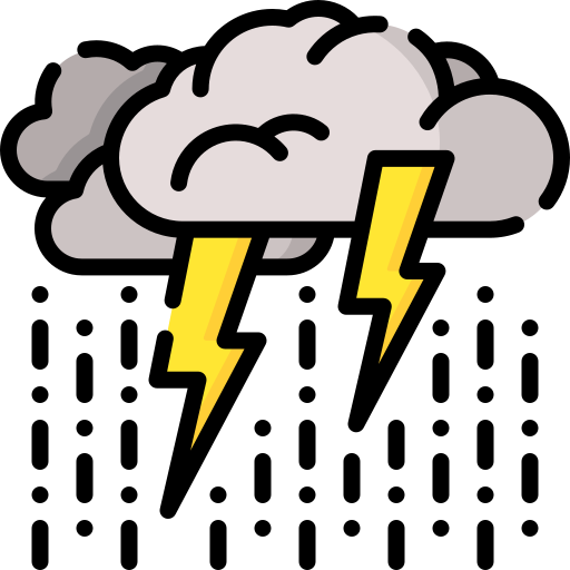 Thunderstorm free icon