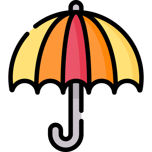 Зонтик бесплатно иконка