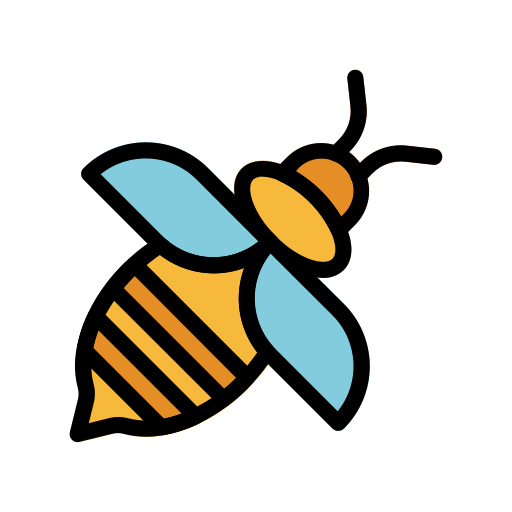 abeja icono gratis