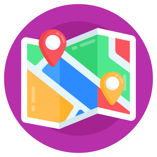 mapa icono gratis