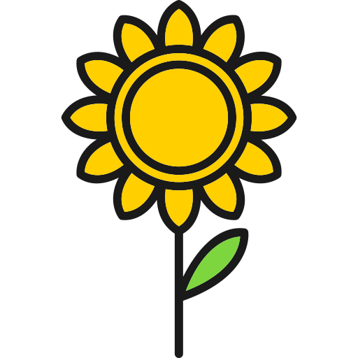 girasol icono gratis