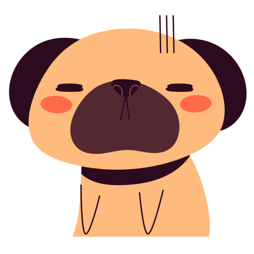 pug grátis figurinha