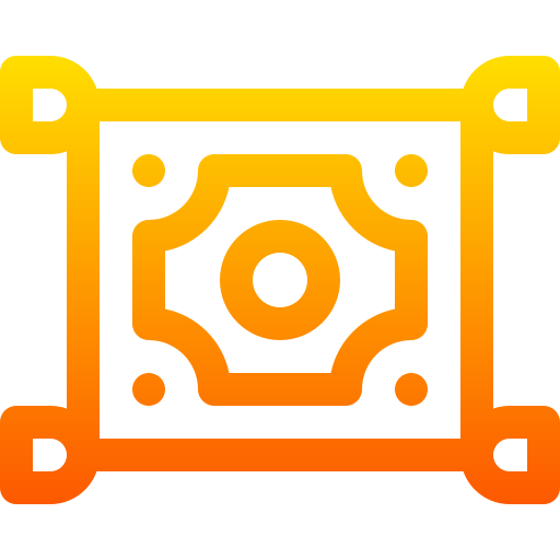 alfombra icono gratis