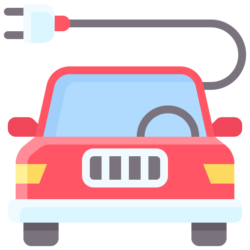 Electric Car - Free Transportation Icons