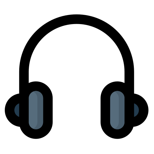 Headphone Generic Outline Color icon