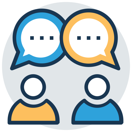 Discussion Generic Rounded Shapes icon