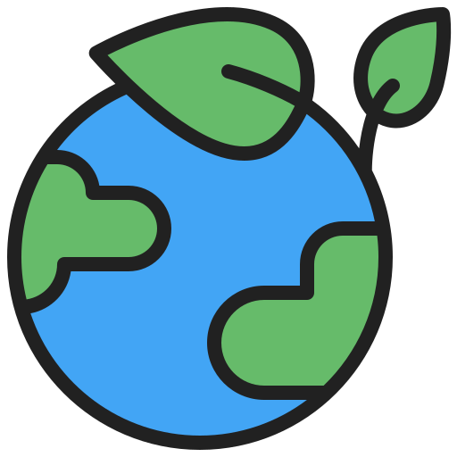 Earth Generic Outline Color icon