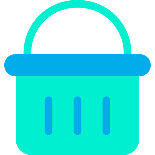 Shopping basket Kiranshastry Flat icon