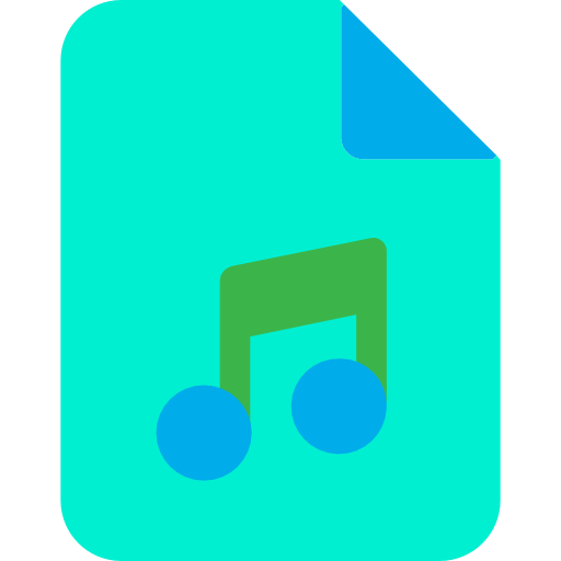 archivo de música icono gratis