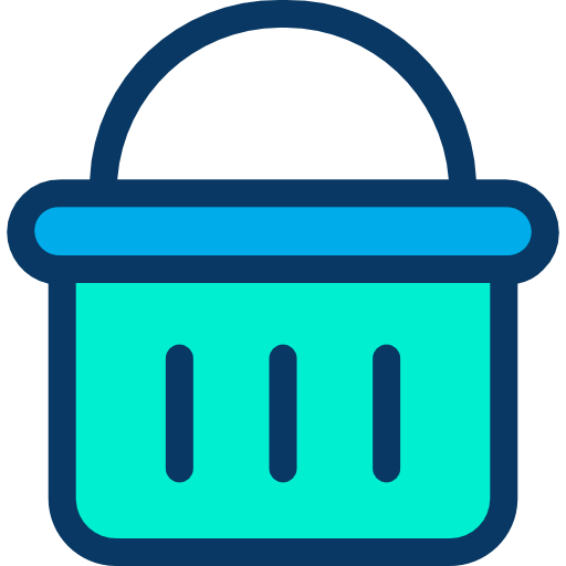 cesta de la compra icono gratis