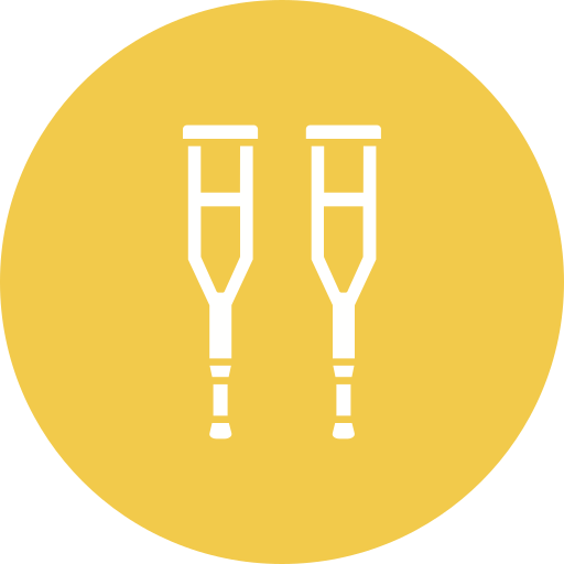 muletas grátis ícone muletas grátis ícone