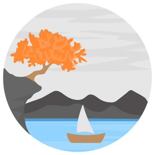 paisaje icono gratis