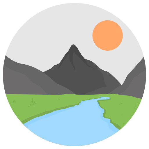 paisaje icono gratis