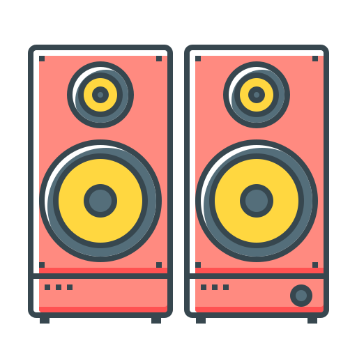 Acoustic - Free electronics icons