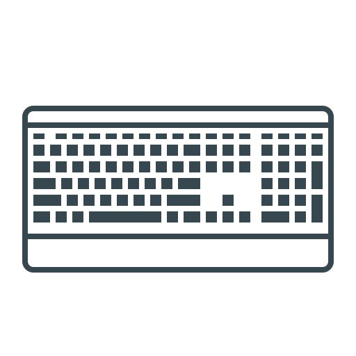 teclado icono gratis