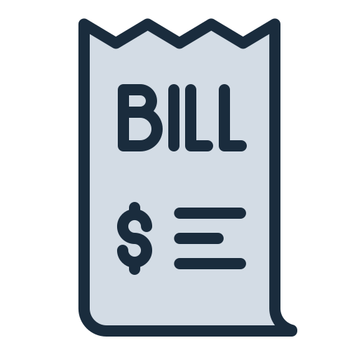 Bill Generic Outline Color icon