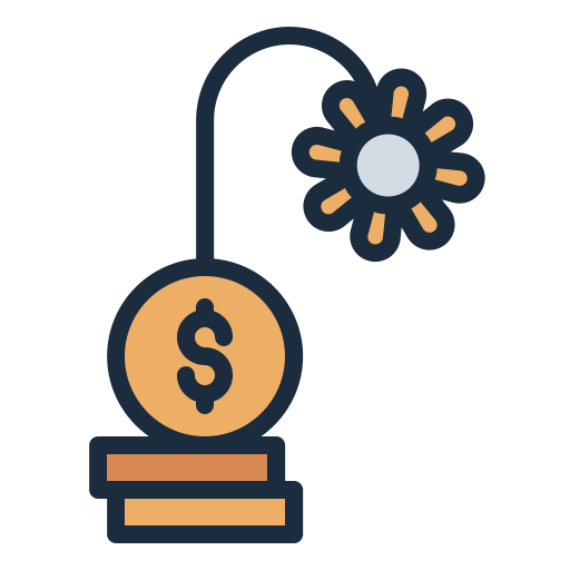 inversión icono gratis