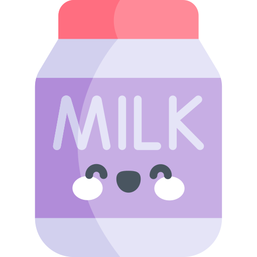 Milk free icon Milk free icon