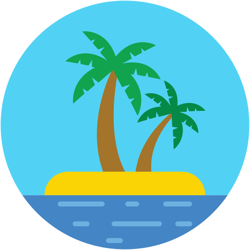 Island Generic Flat icon