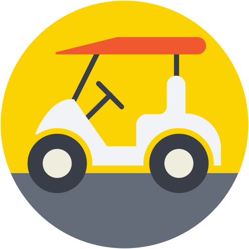 carrinho de golfe grátis ícone carrinho de golfe grátis ícone