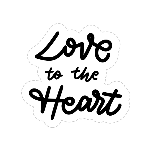 Peace and love free sticker