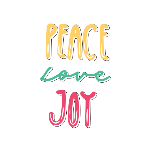 Peace and love Stickers - Free miscellaneous Stickers