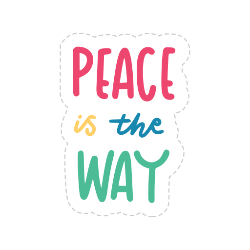 Peace and love Stickers - Free miscellaneous Stickers