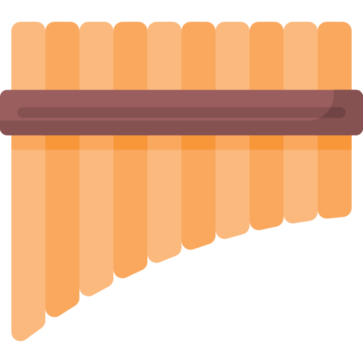 Pan flute free icon