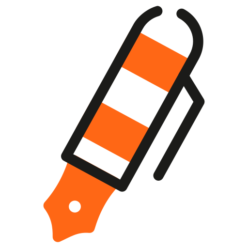 stylo plume Icône gratuit