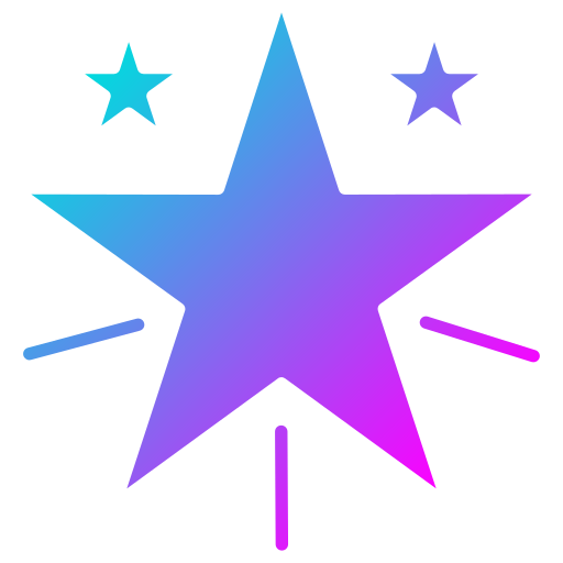 Falling star free icon