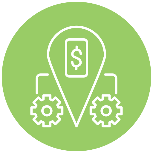 destino icono gratis