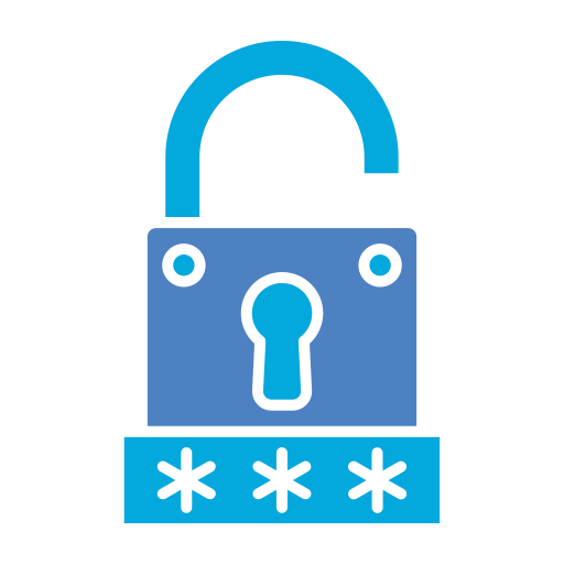 Key Generic Blue icon