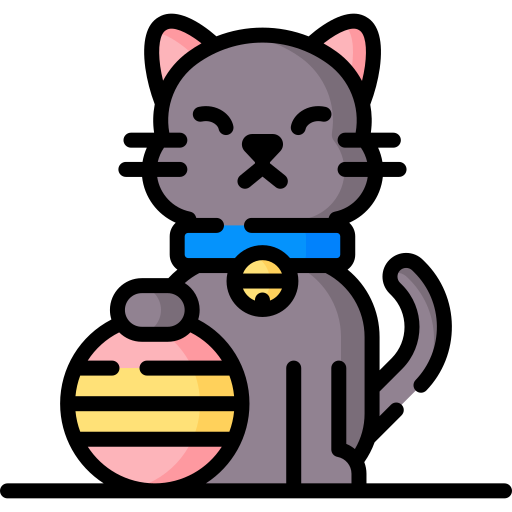 Cute Cartoon Cat And Kitten Icon In Style Vector, Kittens, Lineal Icon,  Flat Icon PNG and Vector with Transparent Background for Free Download