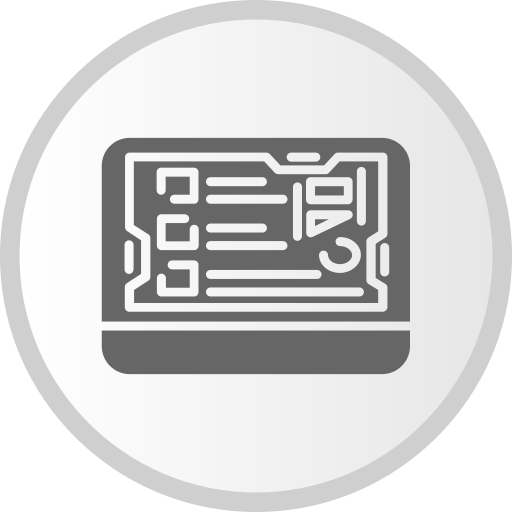 Screen free icon