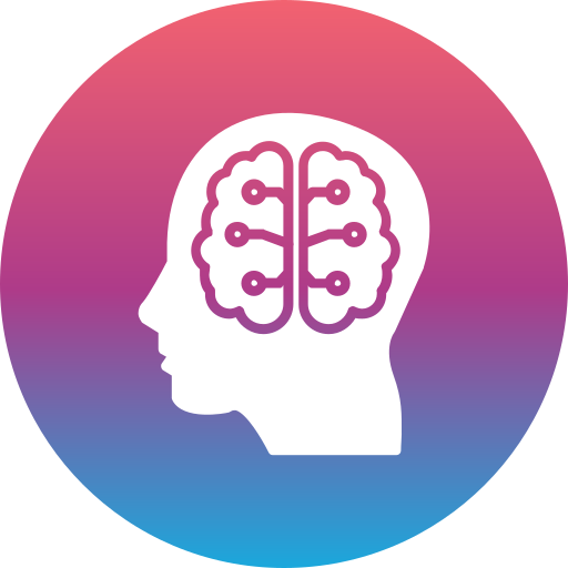 cerebro humano icono gratis