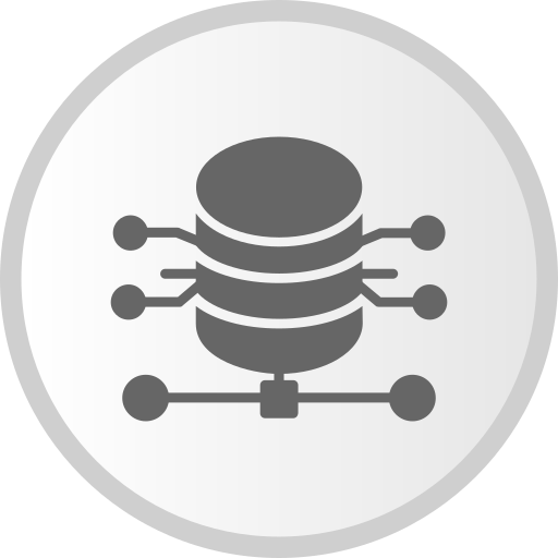 Database Generic Grey Icon