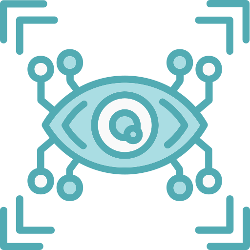 Cyber eye free icon