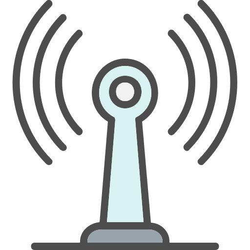 antena de radio icono gratis