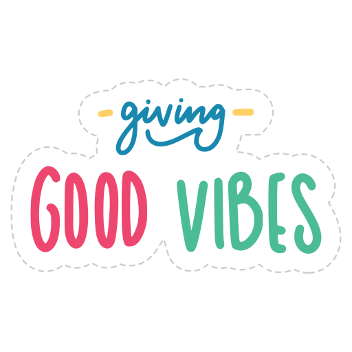 bonnes vibrations gratuit sticker