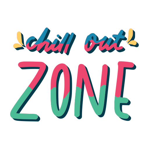 Chill out free sticker