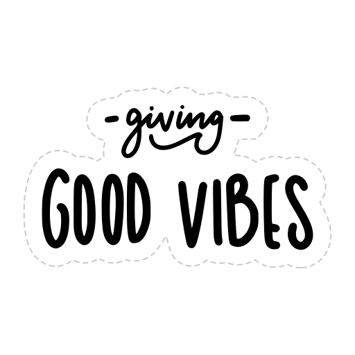 Good vibes Stickers - Free miscellaneous Stickers