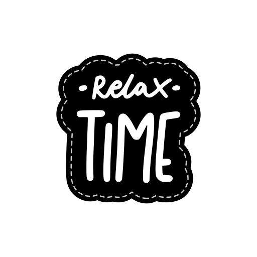 relax gratis sticker